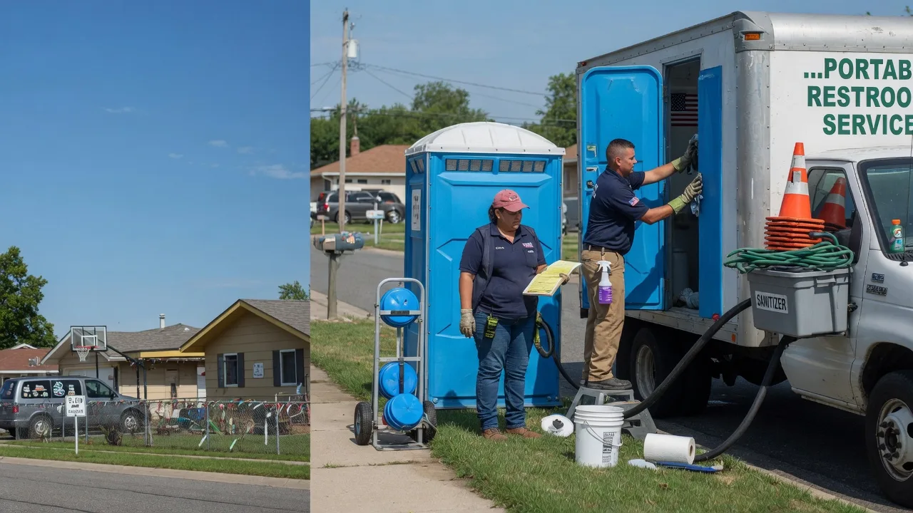 Portable Toilet Rental in Steele, ND near me